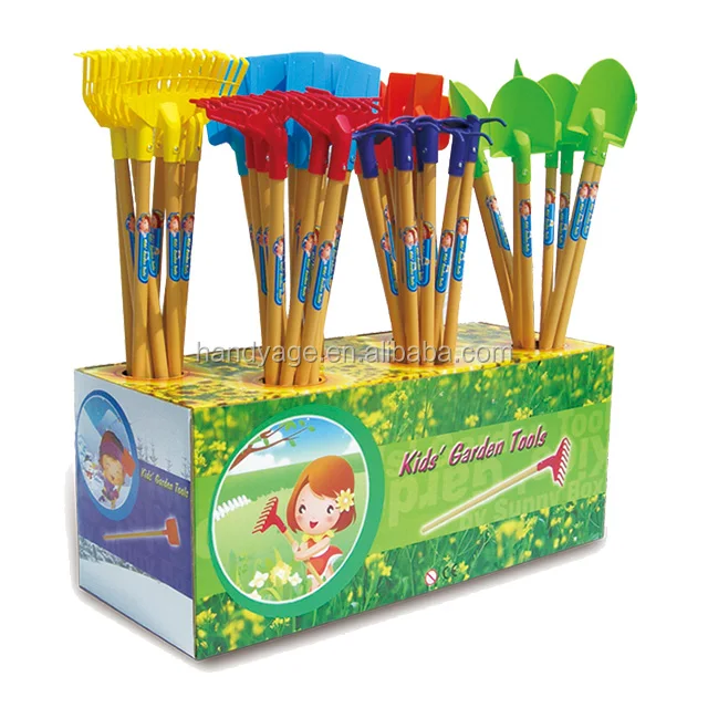 [Handy-Age]-60pcs Colorful Kids' Garden Tools (with Display) (GN0700-027)