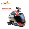 TAIWAN patent design front and rear camera IMX 307 motorcycle helmet cam