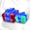 stocked Christmas gift box candy box apple gift box package