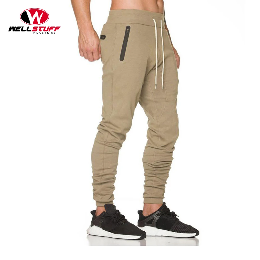 grey drop crotch joggers