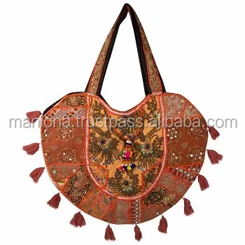 kashmiri work purse