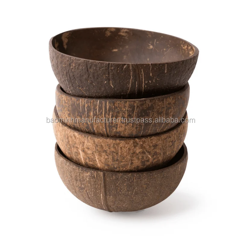 Raw Original Vietnamese Brown Coconut Bowl Buy Vietnam Coconut Bowl