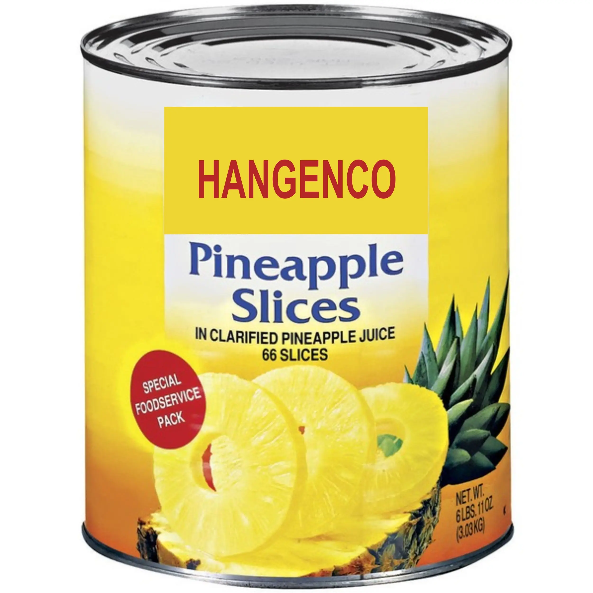 Vietnam Wholesale Pineapple Slices in Tin Can 11Oz