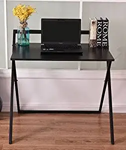 K&A Company Writing Computer Desk Table Home Office Laptop Furniture Workstation Side Storage Drawer Modern Folding Laptop Table