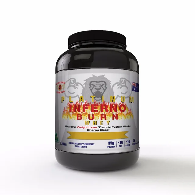 platinum inferno burn whey protein - fat burning protein