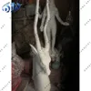 beautiful white sandstone head deer home interior table decor status