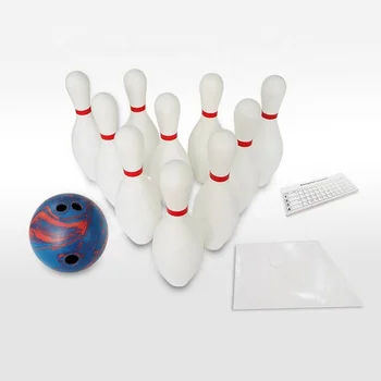 plastic 10 pin bowling set