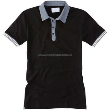 black golf t shirt
