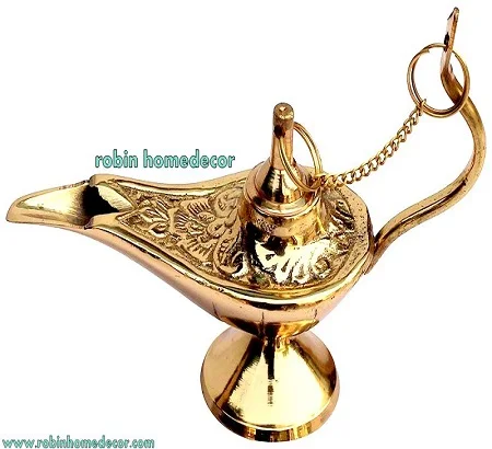 Details about   2 Vintage Brass Oil Lamps Chirag Brass Incense Handicraft diwali gift  home 
