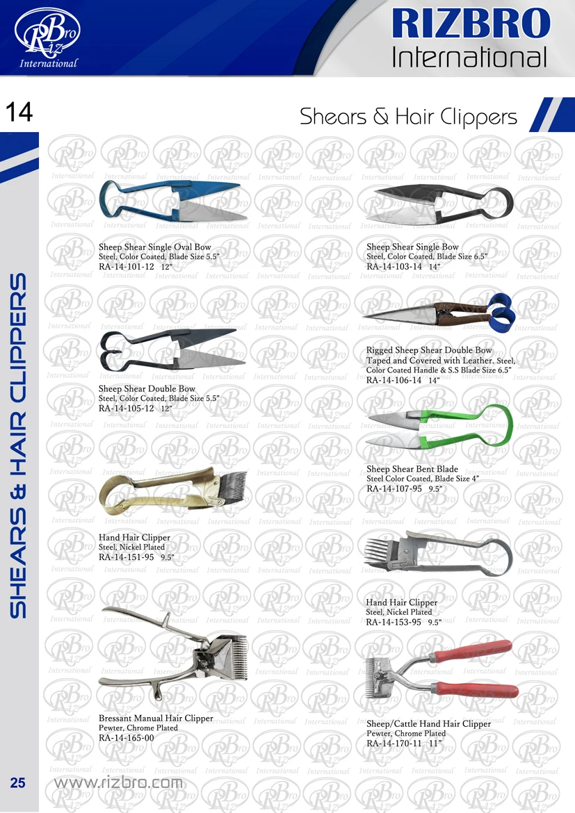 bressant manual hand clipper