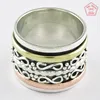 925 Impressive Spinner Ring, Sterling Silver Spinner Ring Exporter India, Handmade Sterling Silver Ring