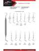 periodontal dental examination probe/ dental instruments probe/ combination explorers