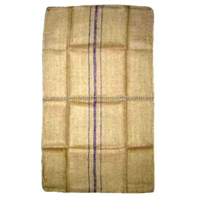 EcoFriendly Fabric Dobby and Woven Patterns HSN Code Compliant Natural Gunny Bags For Wholesale