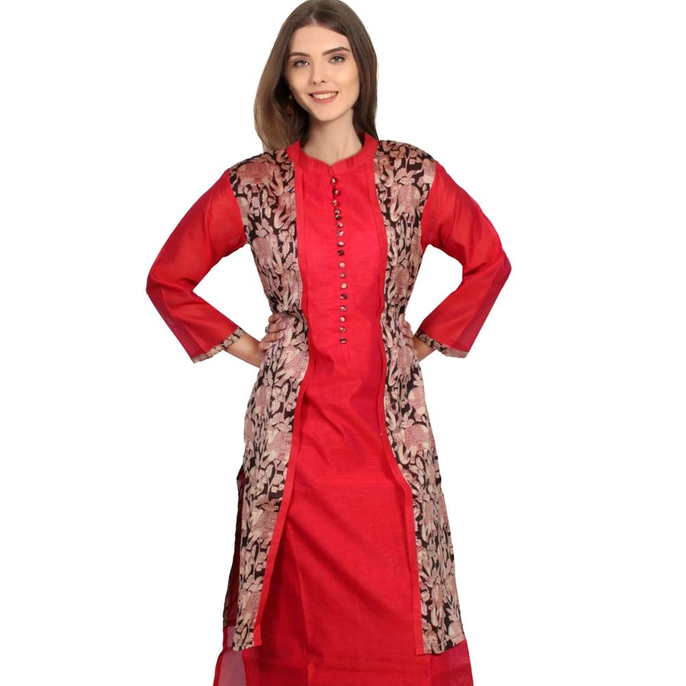 jacket wali kurti