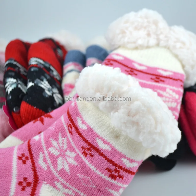 Toddler Fuzzy Slipper Socks