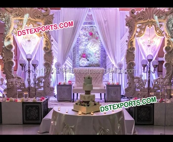 Latest Design Wedding Reception Stage Modern Style Flat Backdrop Panels Different Latest Design Wedding Reception Stage Modern Style Flat Backdrop Panels Different