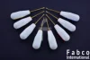 8Pcs Gold Tips Luxating Elevators Dental Oral Surgery Tooth Extraction Dental Instruments