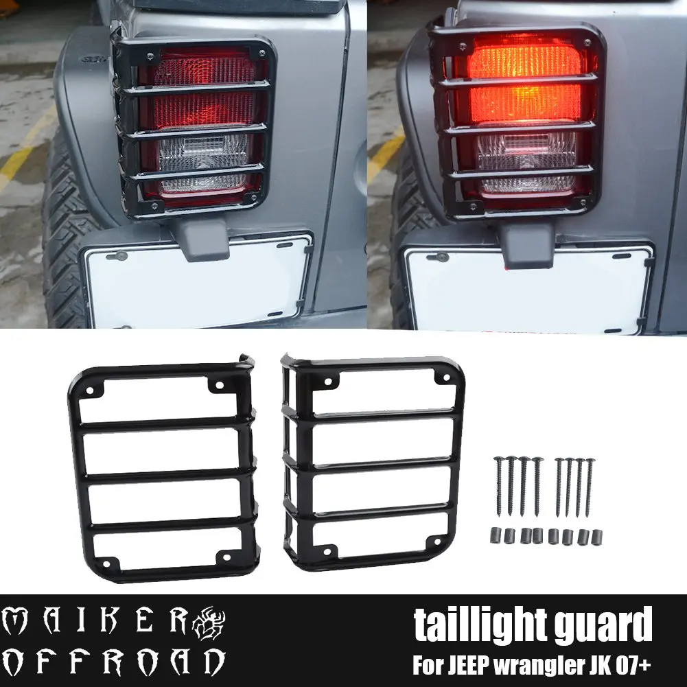 jeep wrangler jk tail light covers