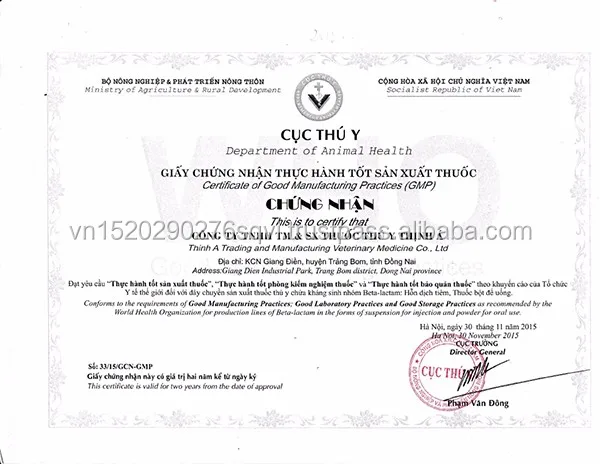 gmp, most effective disinfectant for /fish/shrime