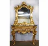 Antique Gold carving Console Mirror