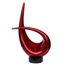 Quality eco-friendly handcrafted vietnam lacquer sculpture in red & gold silver leaf