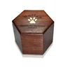 High quality best selling handcrafted wooden pet urns from Viet Nam