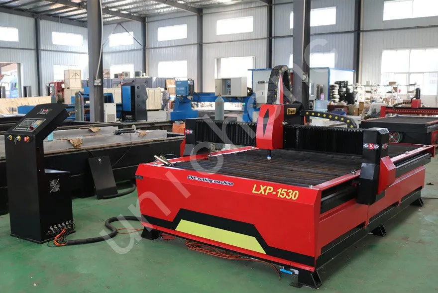 Low price Industrial MS SS cnc duct cnc plasma cutting machine lgk with CE