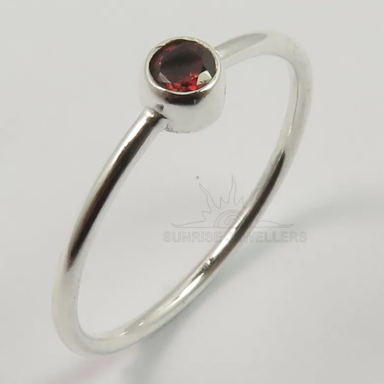 pure garnet gemstone