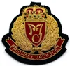 Military Blazer badge/Army uniform emblem/school bullion wire patch