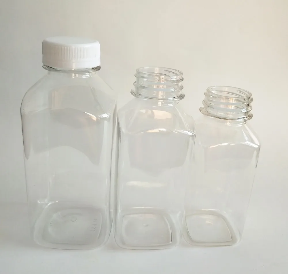 250ml,350ml,500ml,1l Pet Square Shaped Plastic Beverage Bottles Buy Square Plastic Bottles