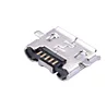 Taidacent Micro Usb 5p B Type SMT Dip Pin - Card Hook Paste Male Head Right Angle Micro Usb Connector