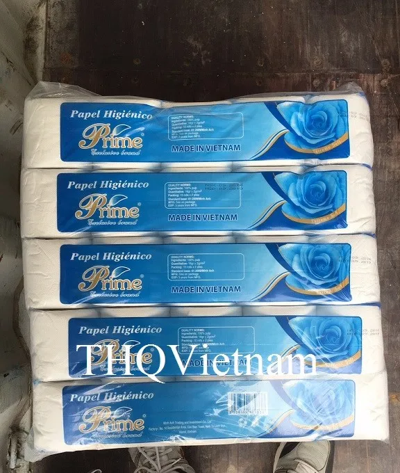 [thq Vietnam] Prime Blue Toilet Paper 2 Ply 10*10 Buy Cheap Toilet