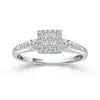 14K Gold 0.50TCW Real Princess and round diamond Wedding Ring At Best Price