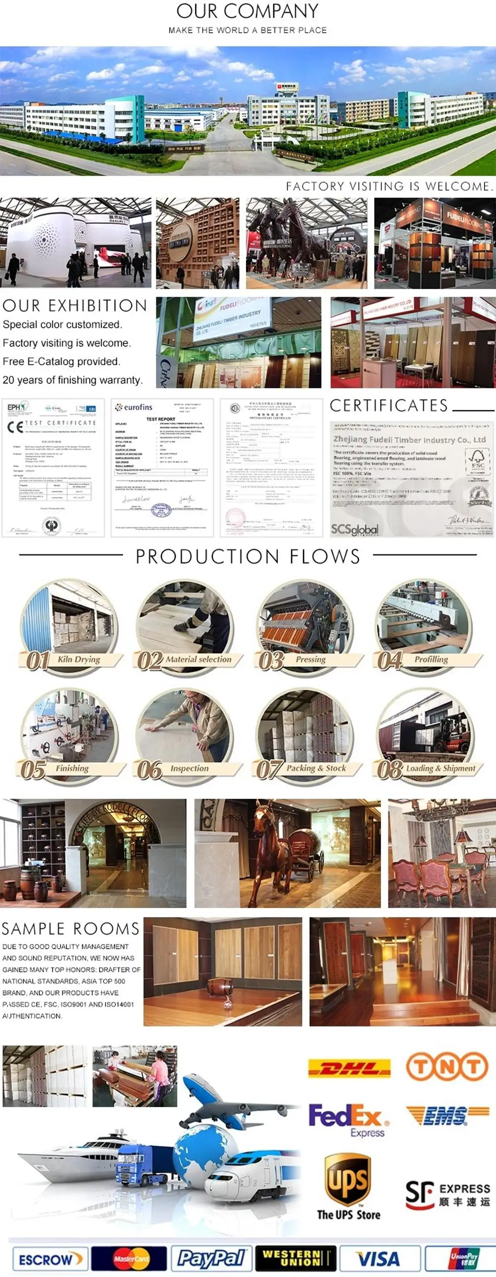 Best Quality&High Competitive Price Solid Oak Wood Flooring