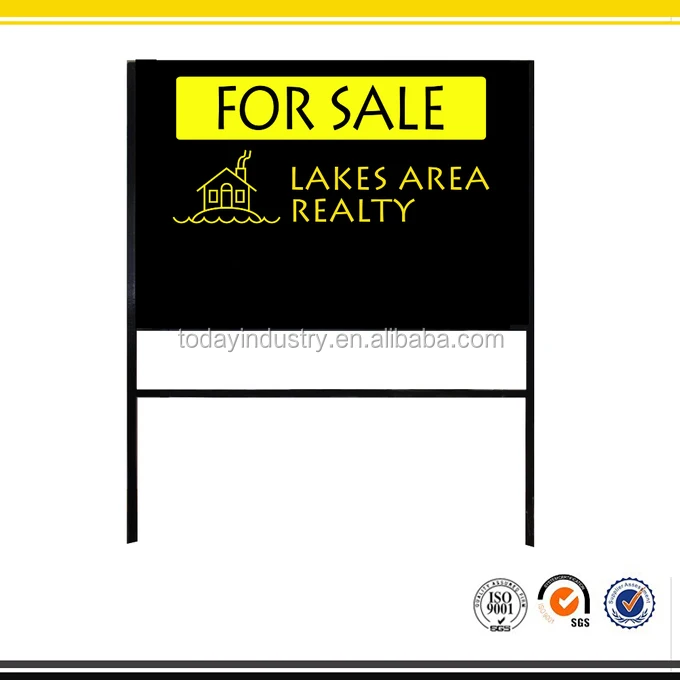 Real Estate Metal Angle Post Garden Yard Sign Frame Buy Outdoor Metal