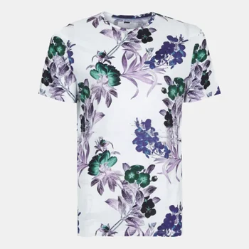 floral print t shirt mens