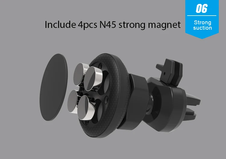 magnetic car phone holder