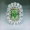 HIGH END COLOR DIAMOND JEWELRY RING