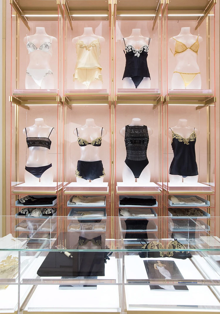 Top Grade Underwear Display Shelf For Lingerie Shop Decoration, View