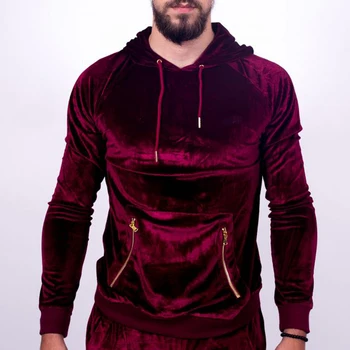 velvet tracksuit set mens