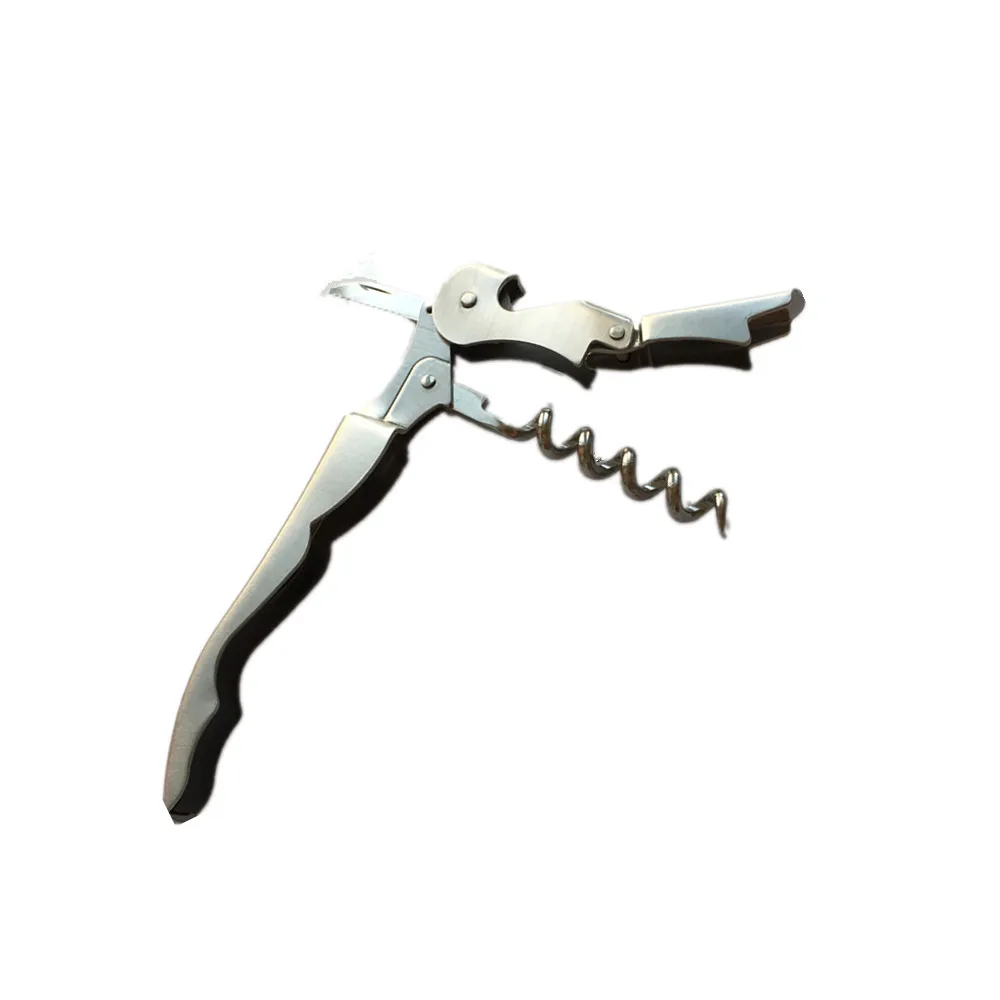 Custom Elegant Curved Metal Waiters Corkscrew Buy Professional
