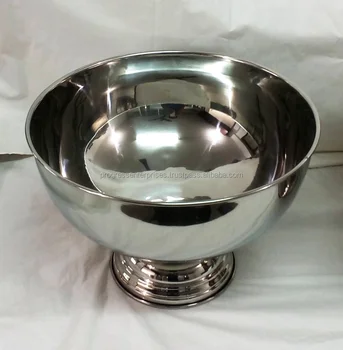 stainless steel champagne bowl