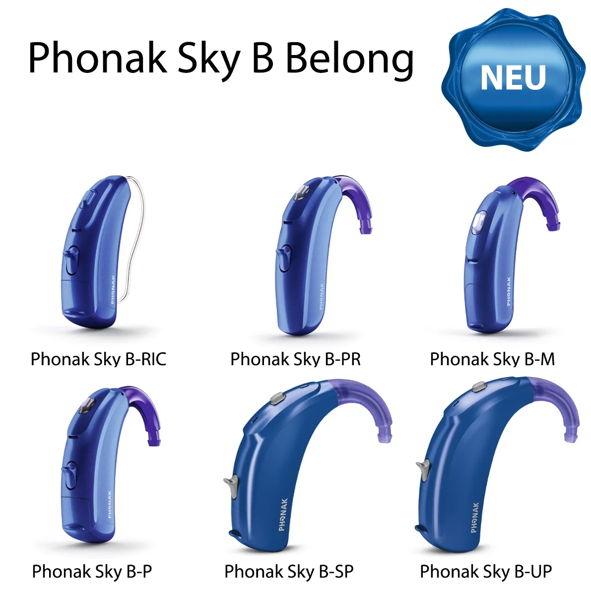 Phonak Sky B 50 M Hearing Aid 12 Channels PROGRAMMABLE Digital, View ...