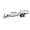12 X 6 ft Single Axle Flat Top Trailer with Extruded Aluminum Deck