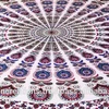 100% Multi color Cotton Indian handmade Mandala wall hanging tapestry