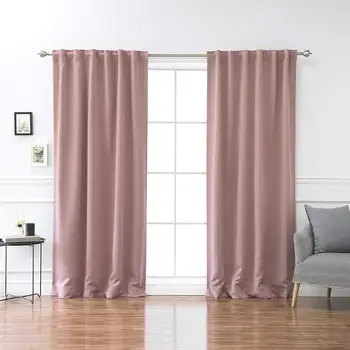 Hot Sale Polyester High Quality Soft Touch Blackout Drape And