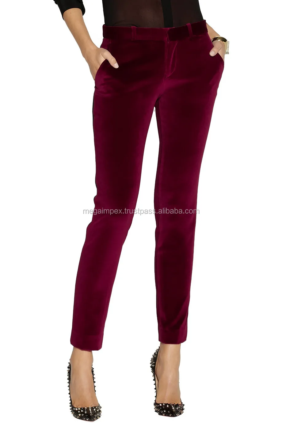 Velvet Pant New Custom Velvet Pants For Men's Buy Red Velvet Pants