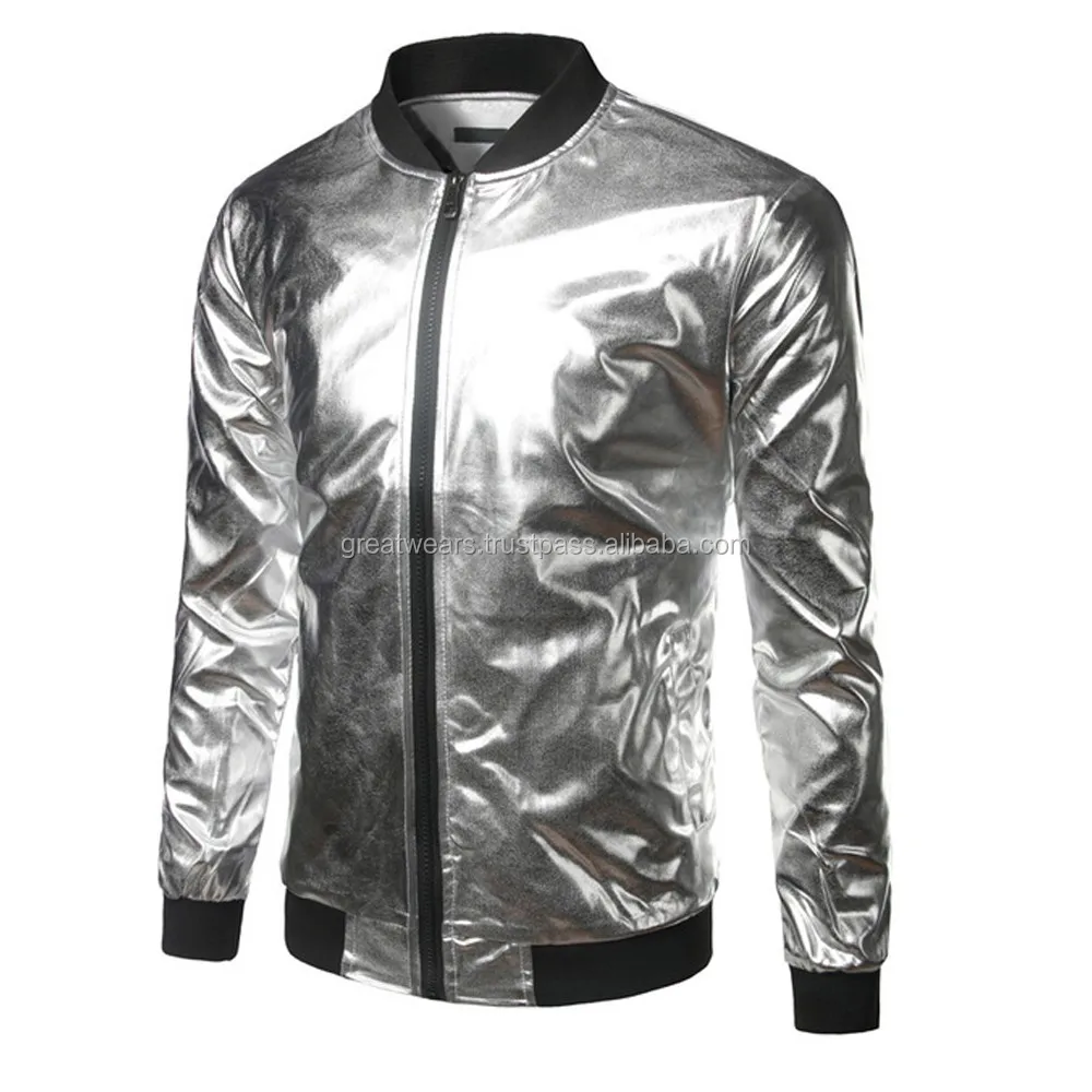 Silver jacket. Куртка металлик мужская. Серебристый бомбер мужской. Блестящая куртка мужская. Блестящие мужские куртки.