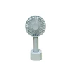 Mini Handheld Fan Portable Personal Fan Rechargeable Battery Cooling Desktop Electric Fan with Base