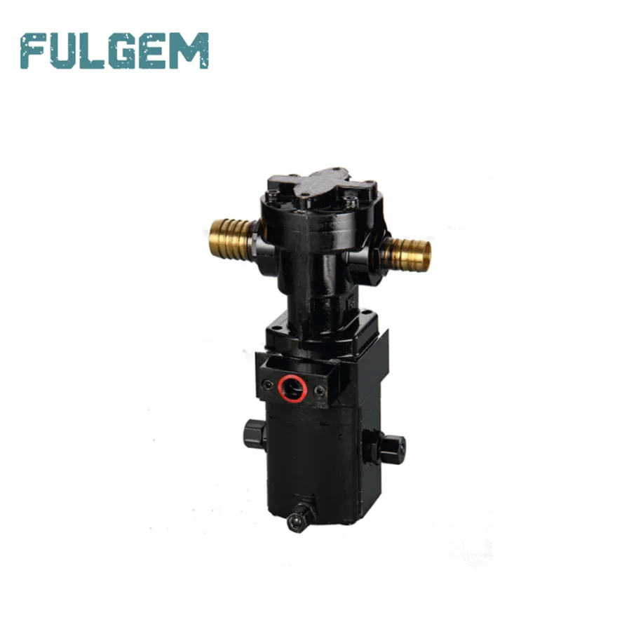 
Hydraulic motor driven brine salt water pump 